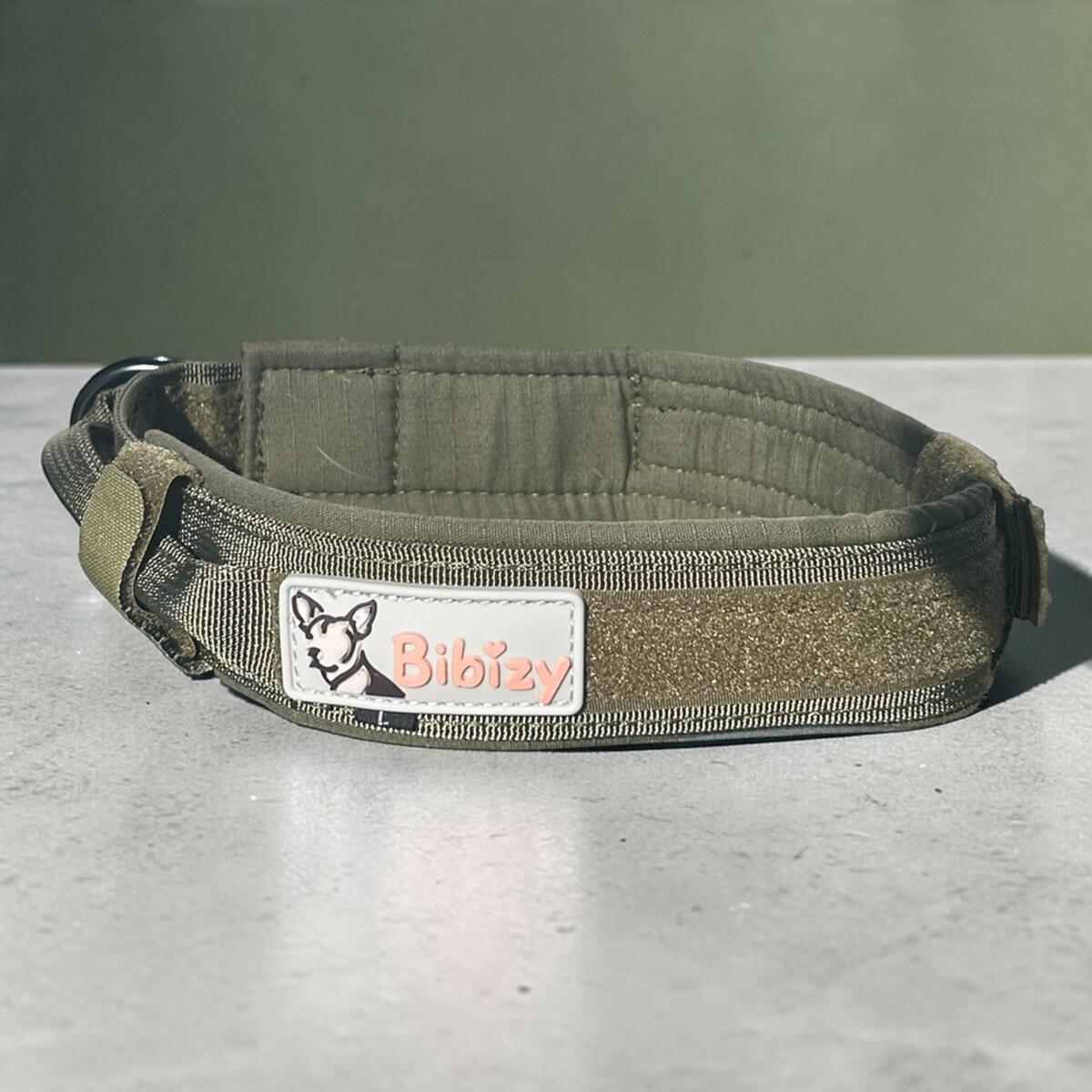 Collier tactique Bibizy coloris vert olive
