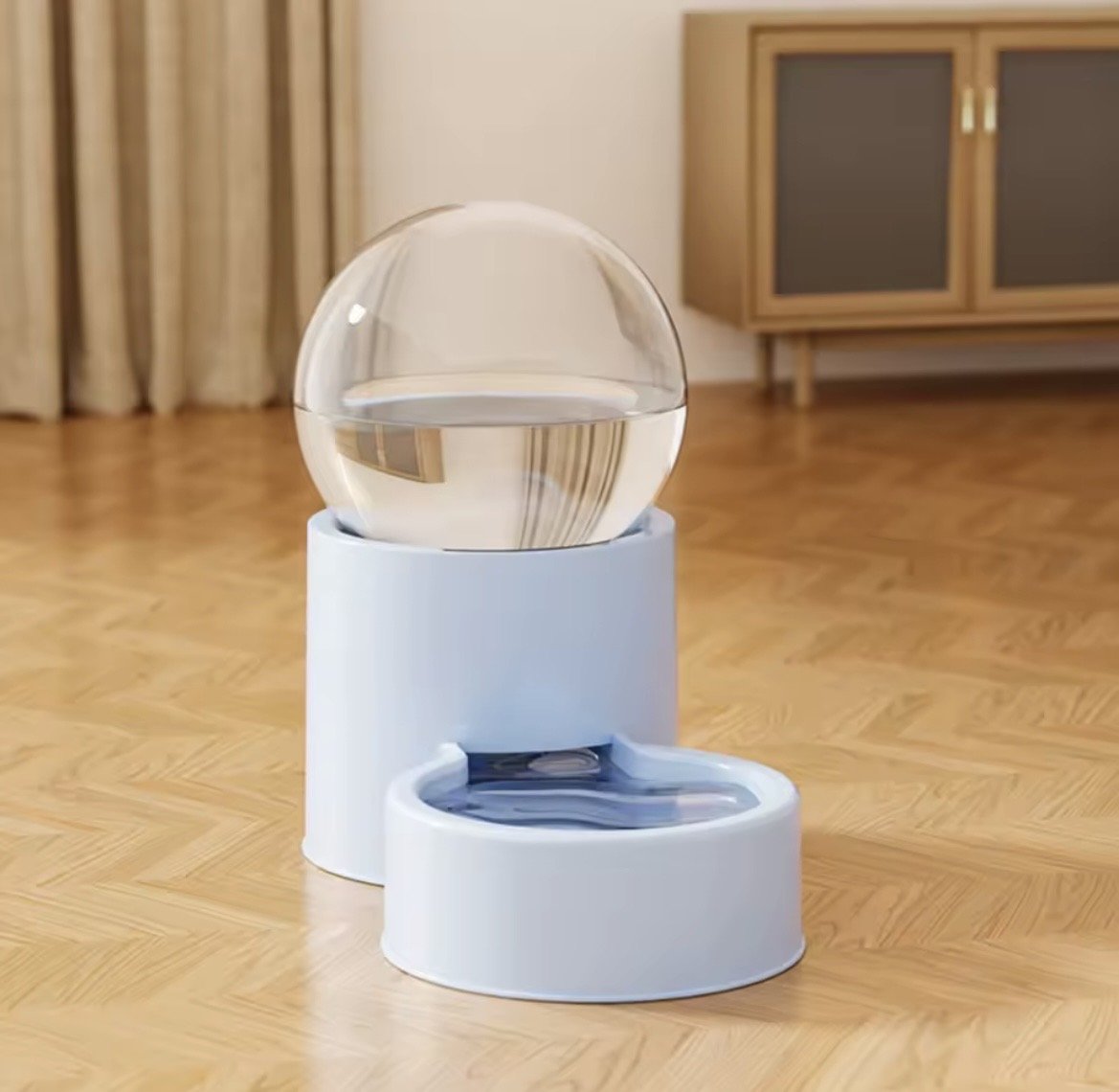 Distributeur Bibizy bleu côté eau