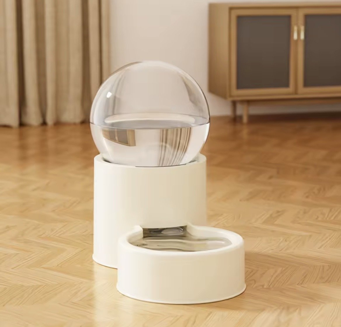 Distributeur Bibizy ivoire côté eau