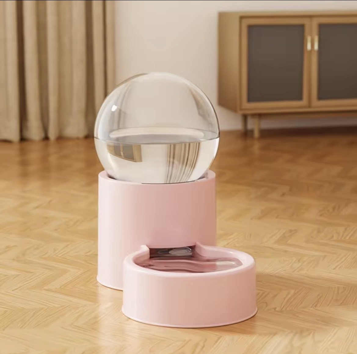 Distributeur Bibizy rose côté eau