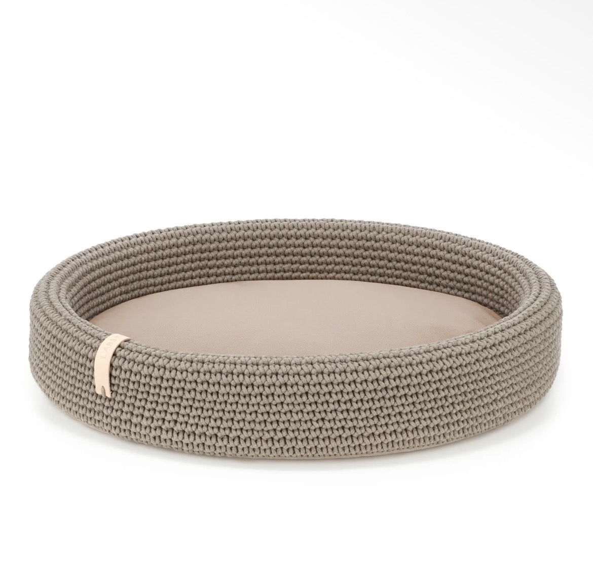 Panier pour chien Lukko, coloris marron clair